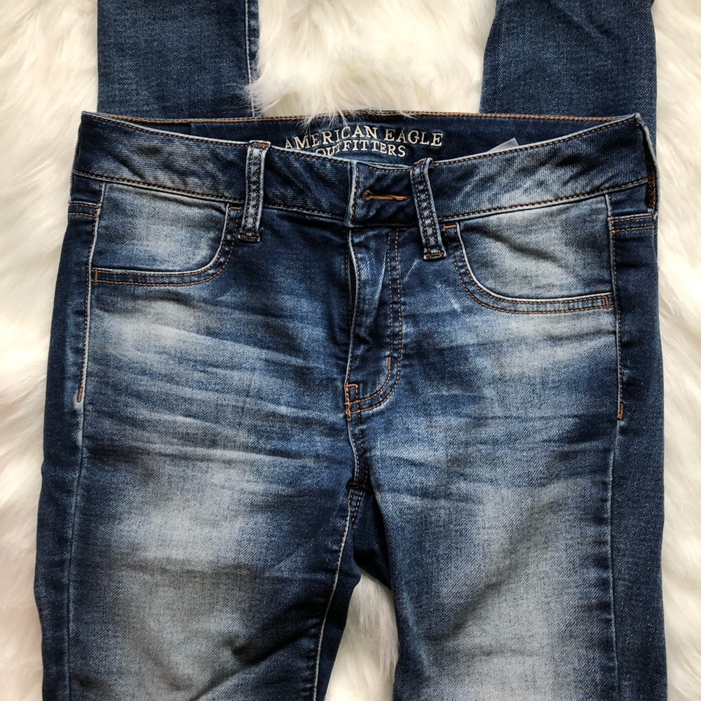 Jeans American Eagle Light wash Stretch Skinny